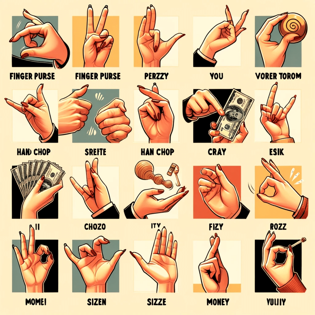 Italian hand gestures